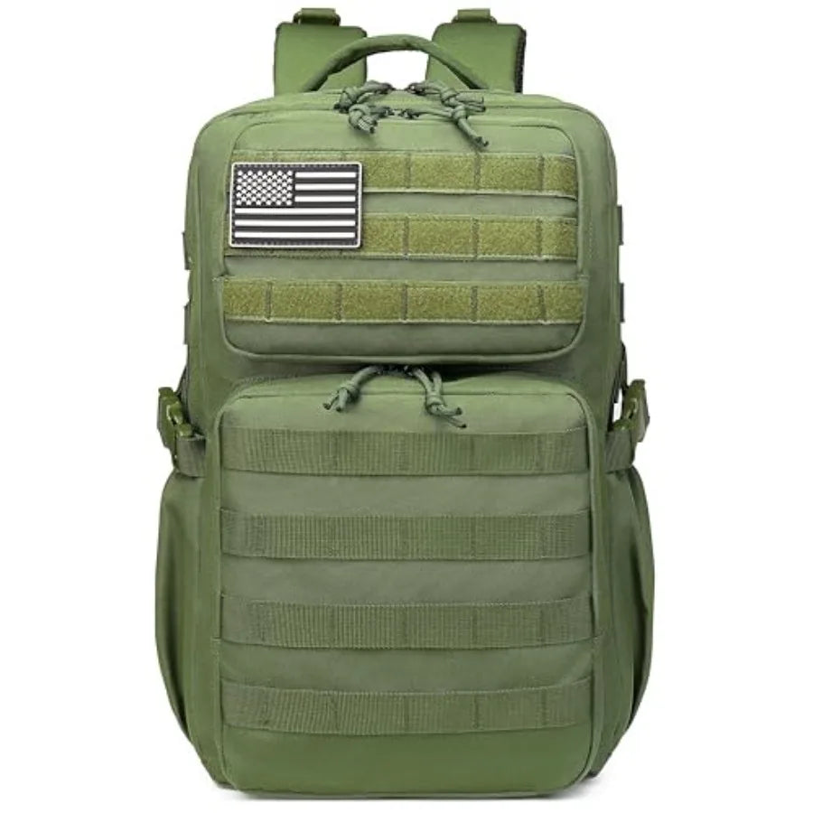 Military Tactical Backpack for Men Waterproof Daypack 3 Day Assault Pack Molle Bag with Water Bottle Holder