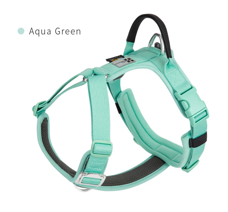 SMALL COMBINATION Pet Harness No Pull Nylon Reflective Dog Harness Adjustable Comfortable Control Walking Running accessories