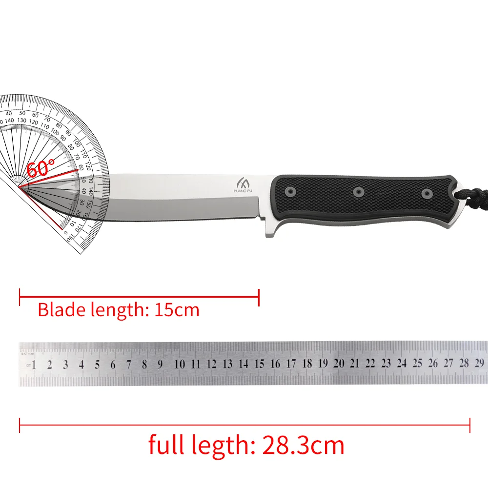 High-Quality Fixed Blades, Outdoor High-Hardness Integrated Cutting Tools, Portable Tools for Camping Emergencies, Small Knives,