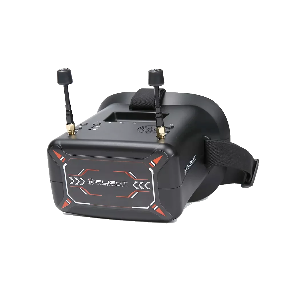 4.3inch FPV Analog Goggles 40CH 5.8GHz with DVR Function Built-in 3.7V/2000mAh Battery for RC Drone FPV Part