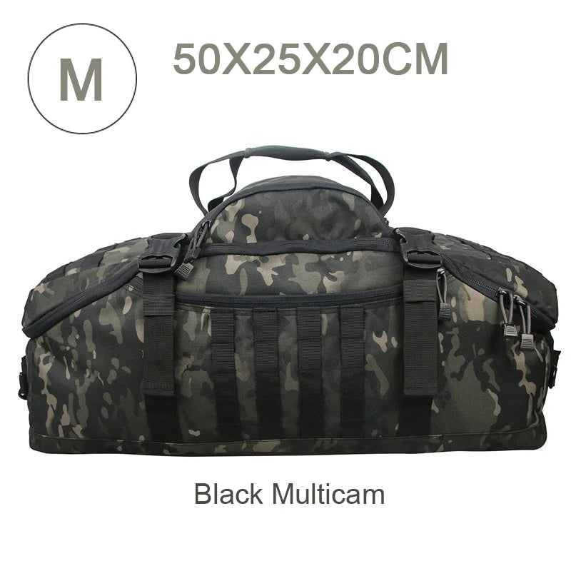 30L 45L 80L Outdoor Mountaineering Bag Molle Tactical Backpack Large Duffel Bag Hiking Camping Travel Bags