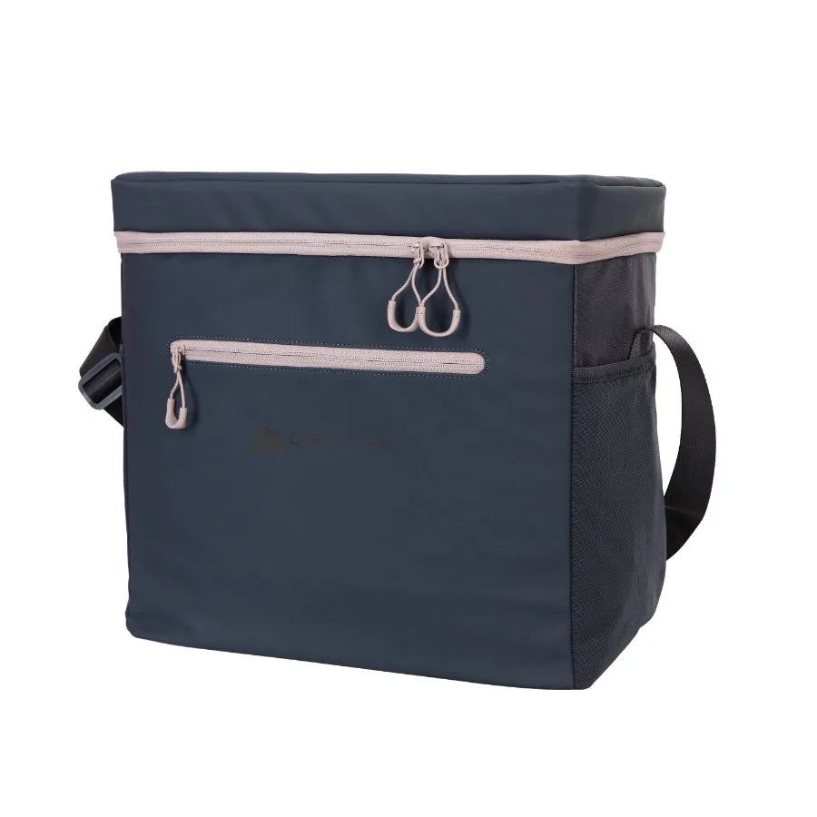 36-Can Soft-Sided Cooler with Removable Hard Liner for Outdoor Use, Black, Lightweight and Insulated