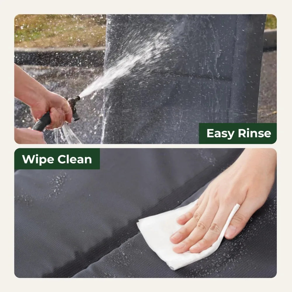 Waterproof Dog Crate Pad for Extra Large Breeds, 48" Washable & Easy Clean Kennel Mat
