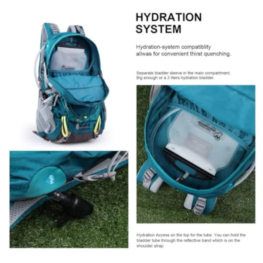 Hiking Backpack, Lightweight Travel Backpack for Men Women Outdoor Backpacking, Camping