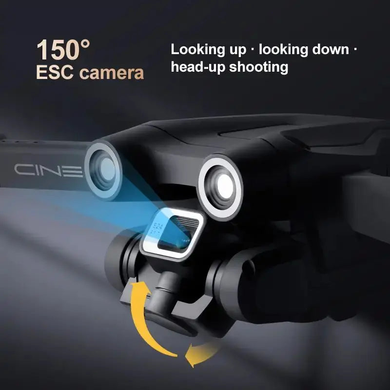Z908 Pro GPS Drone Brushless HD Dual Camera WIFI FPV Optical Flow Obstacle Avoidance Foldable Quadcopter Model Toys
