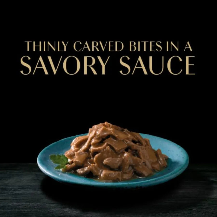 Perfect Portions Grilled in Savory Sauce Adult Wet Cat Food Marinated Chicken, Flaky Salmon, Tender Tuna, 2.64 oz. Twin-Pack