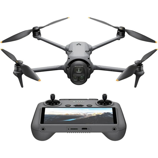 Mavic 4 Pro Drone with RC 2, Flagship Tri-Camera Drone with 100MP 4/3 CMOS Hasselblad Camera, for Professionals, 30km/18.6mi Video Transmission, 51-Min Max Flight Time