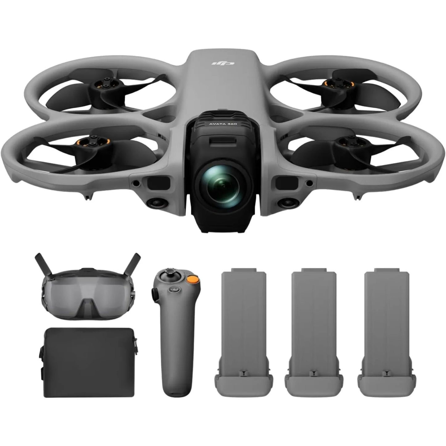 Avata 360 Motion Fly More Combo, 360° Drone With 1-Inch 8K 360° Imaging, 360° Camera Drone With Propeller Guard. Includes Goggles N3 and RC Motion 3 for Intuitive Motion Control