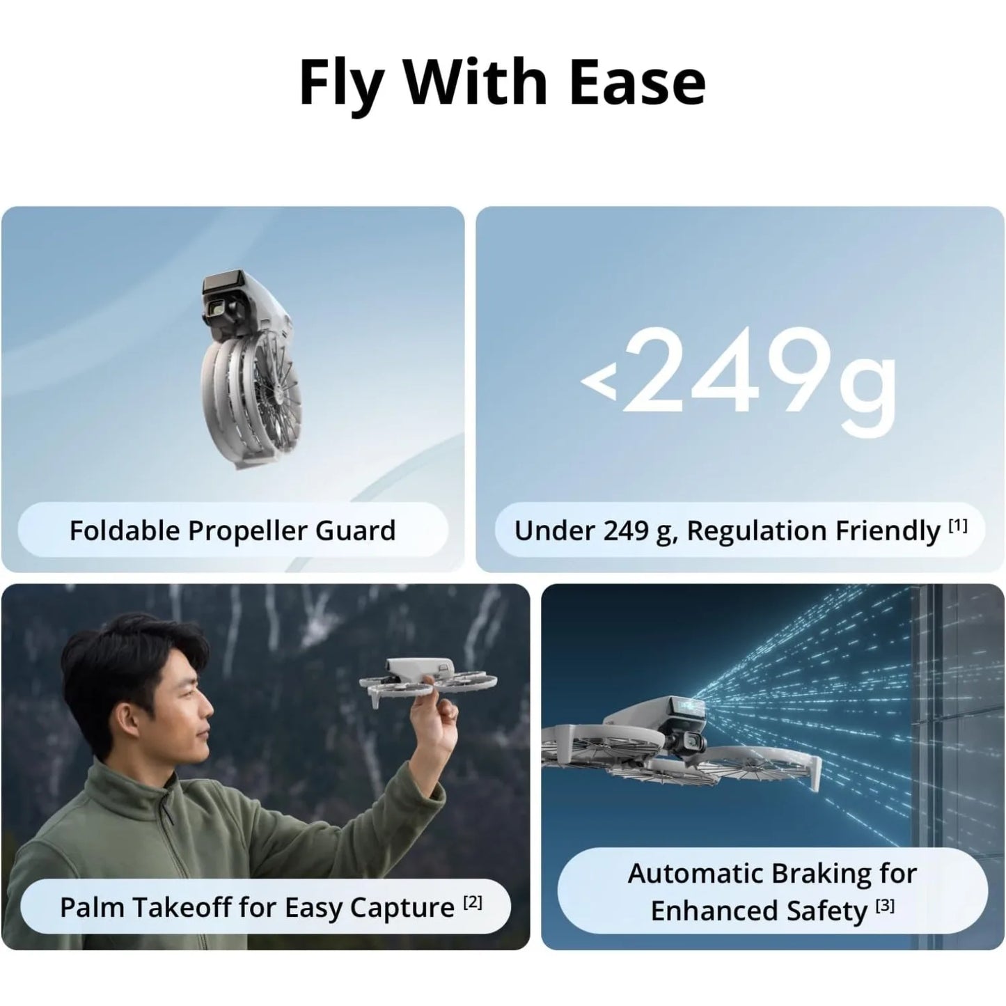 Flip Drone with RC 2 Screen Controller, 4K UHD Camera, 3-Axis Gimbal, Under 249g, 31-Min Flight