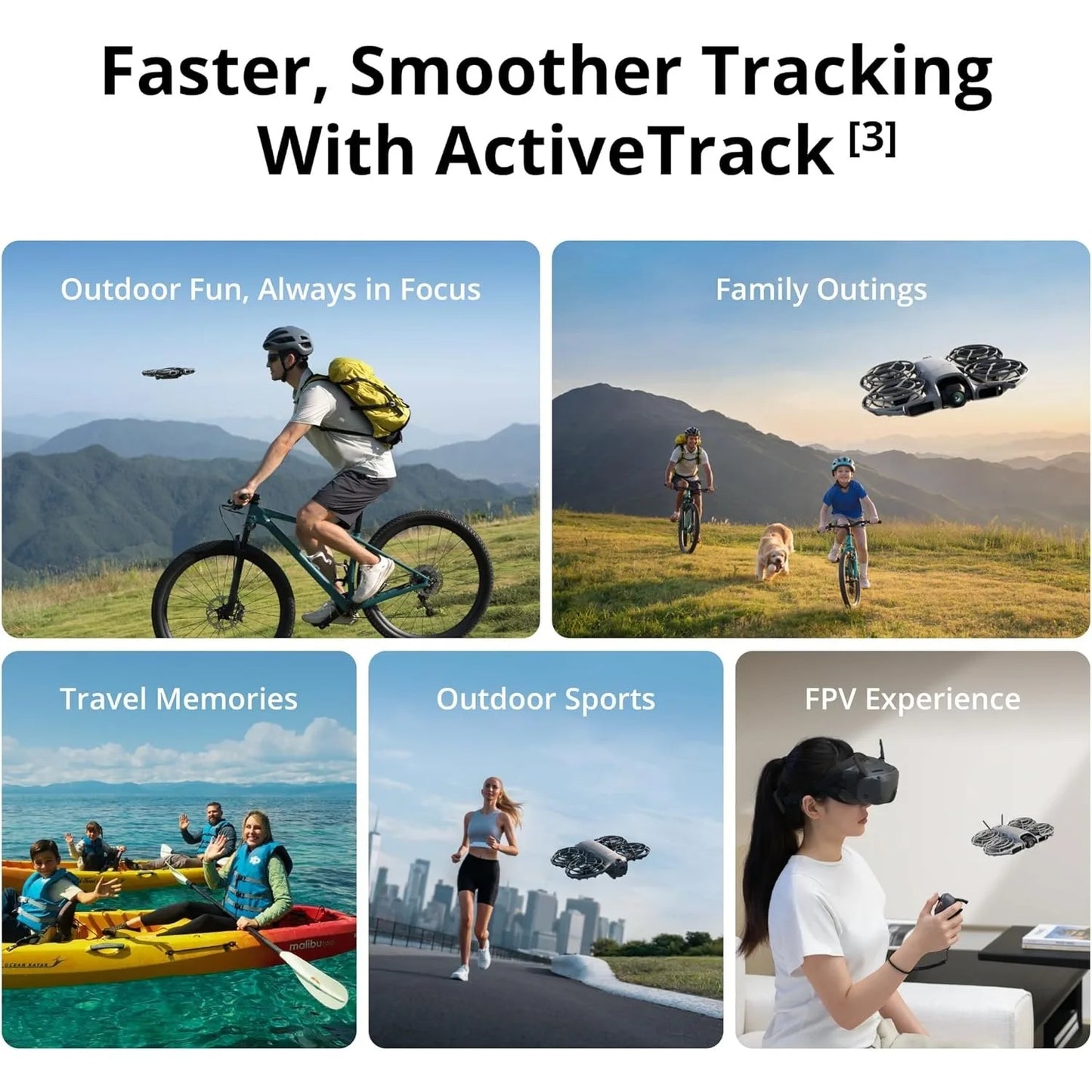 Neo 2 Fly More Combo w/ RC-N3, 4K Camera Drone for Beginners, Stable Digital Transmission, 3 Batteries