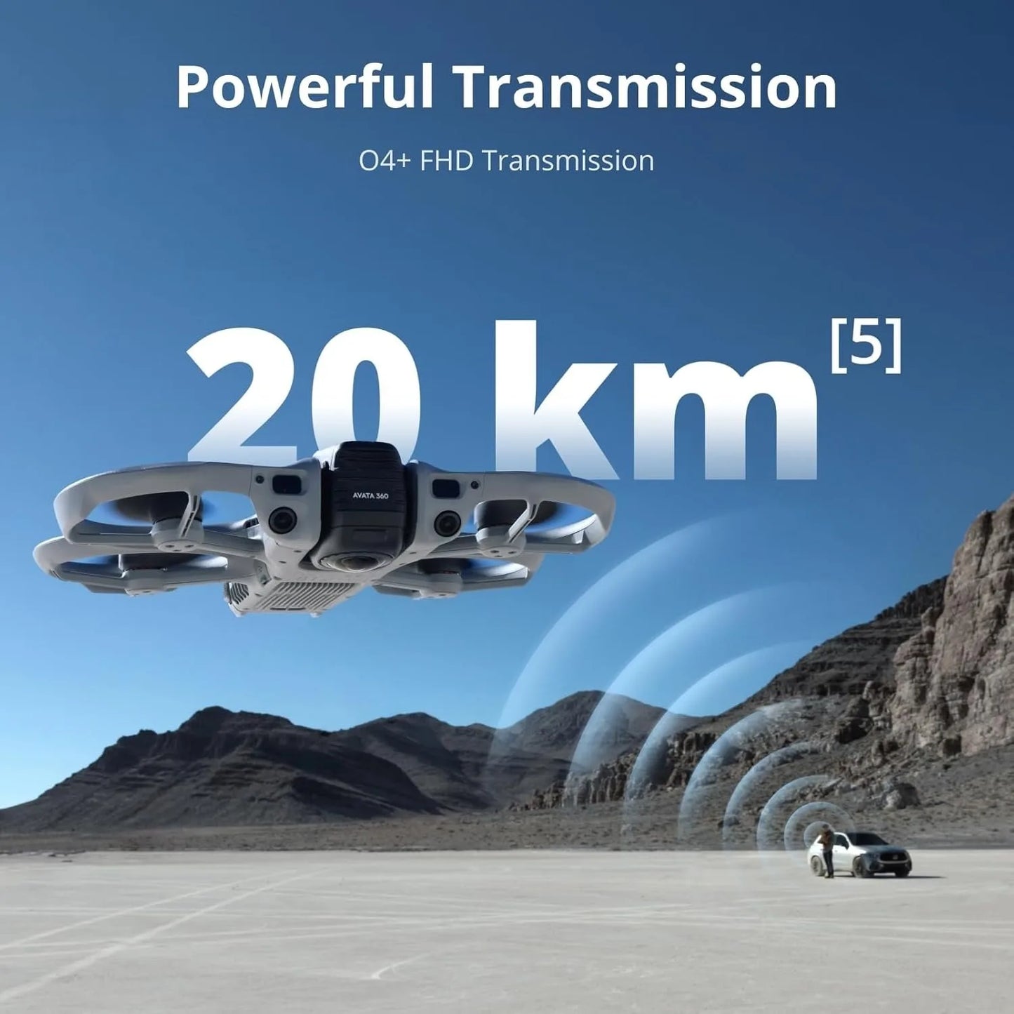Avata 360 Motion Fly More Combo, 360° Drone With 1-Inch 8K 360° Imaging, 360° Camera Drone With Propeller Guard. Includes Goggles N3 and RC Motion 3 for Intuitive Motion Control