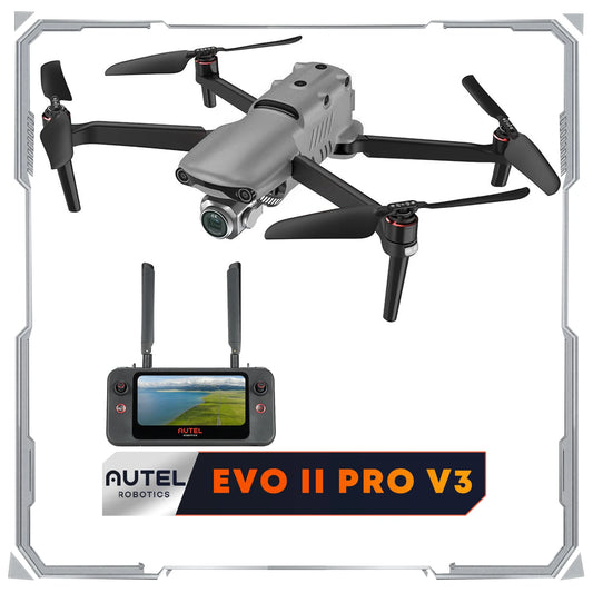 EVO II Pro V3 Drone 1" CMOS 16x Digital Zoom 6K 30FPS Video 6-Way Binocular Vision Obstacle Avoidance 4GNSS