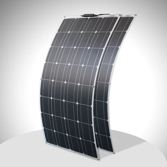 12V Flexible Solar Panel Kit 100W 200W 300W Solar Panels with Solar Controller for Boat, Car, RV, and Battery Charger