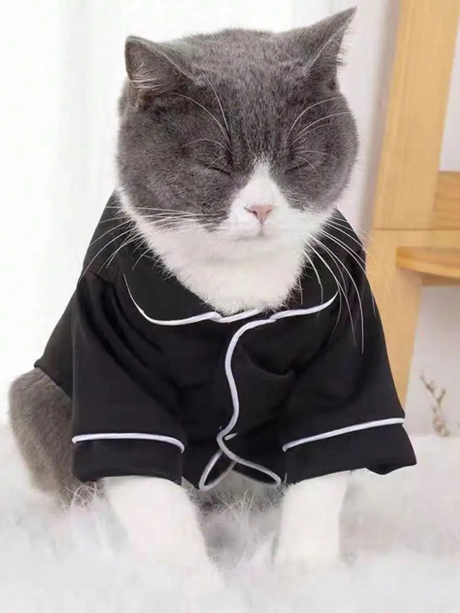 Cute Pet Clothes, Dog & Cat Pajamas'