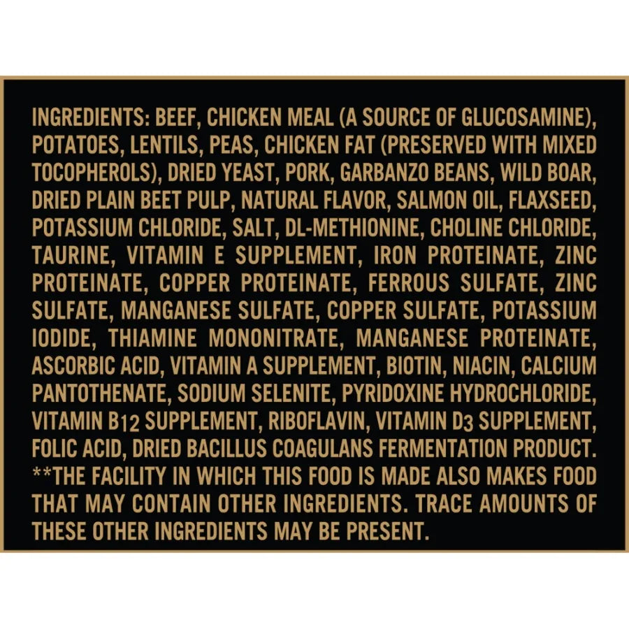 Wild and Free Grain-Free Red Meat Recipe Dry Dog Food for All Life Stages, 11 lb Bag