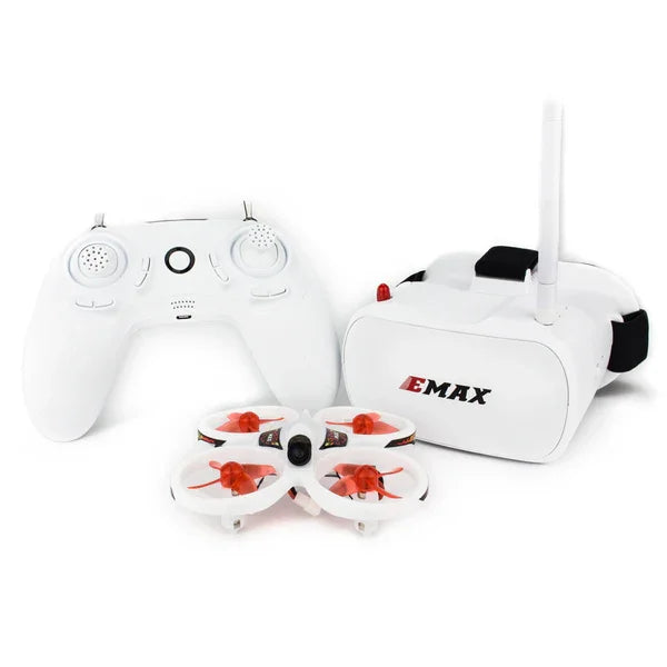 Emax USA Official EZ Pilot Beginner 82MM Mini Indoor FPV Racing Drone 25mW RC Quadcopter RTF With Goggle Remote Kids Toy