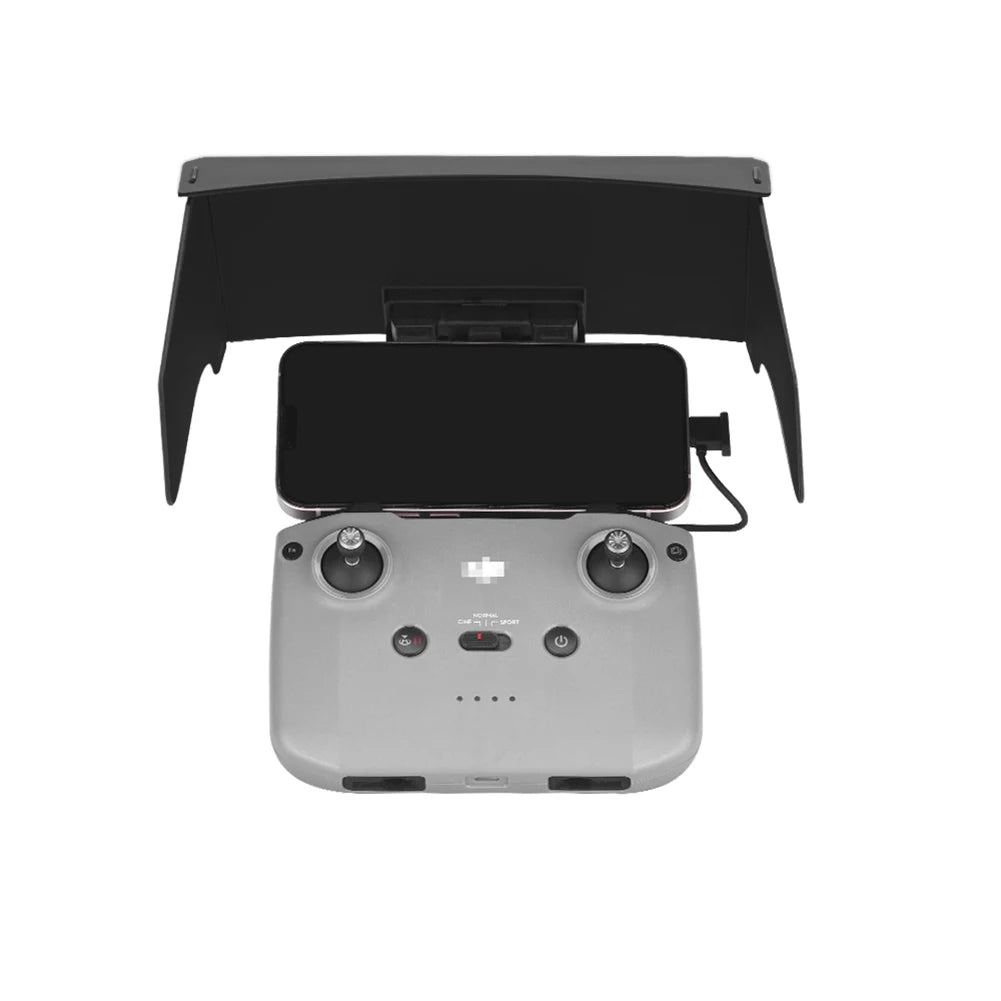For DJI Mavic 3/Mini 2/Air 2/Air 2S/Mini 3 Pro RC-N1 Remote Controller Hood Sun Shade Phone Monitor Light Cover Drone Accessorie
