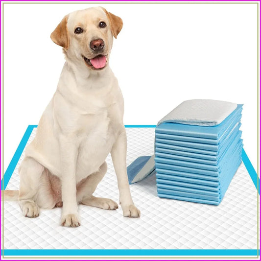 Large Dog Pee Pads 28" x 30"-50 Count, Super Absorbent & Leak-Proof, Disposable Puppy Training Pads