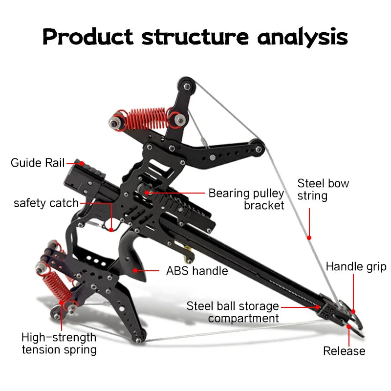 "Apocalypse Terminator" 50-Round Burst Bow, an Advanced Hunting Bow With Adjustable Weight, Suitable for Hunting Experts