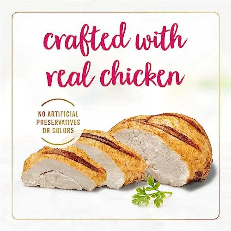 Chicken Feast Classic Pate Collection Grain-Free Wet Cat Food Multi-Pack - Pack of 24, 3 oz. Pull-Top Cans
