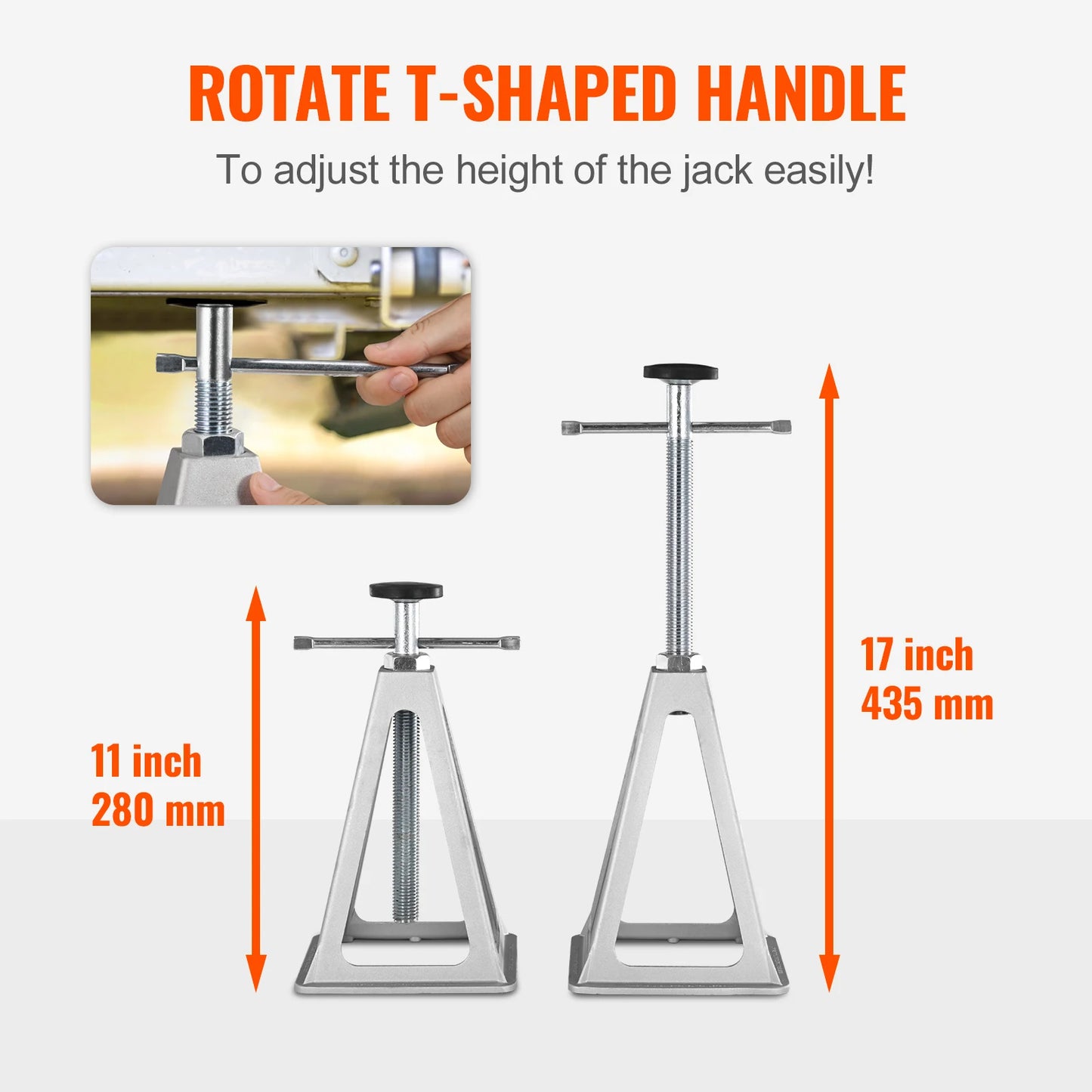 RV Stabilizer Jacks, 4 Pack Aluminum RV Leveling Jacks, Per Jack 6000 Lbs, RV Stack Jacks for RV Travel Trailer Camper