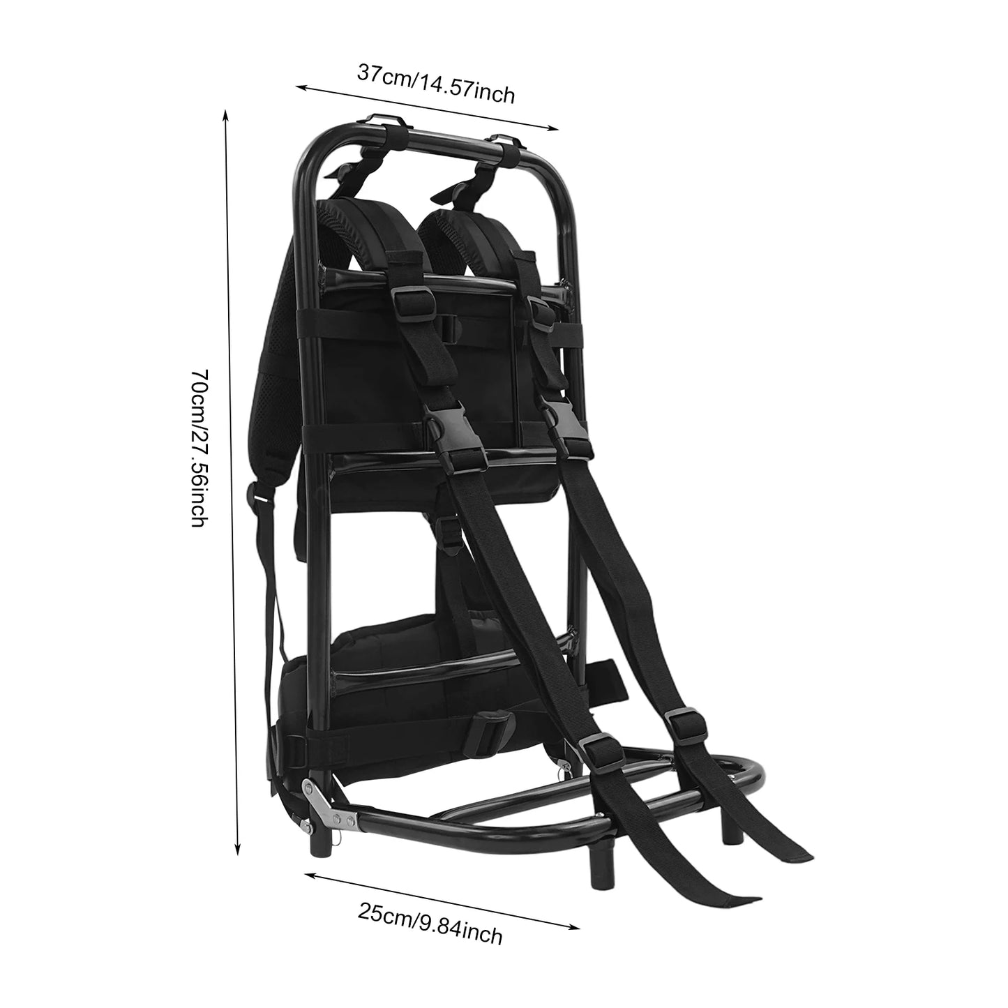 Spacious Capacity Backpack Frame Ergonomic Hiking Hunting Backpack Frame for Outdoor Activities, Including Mountaineering, Hiking, Hunting and Camping