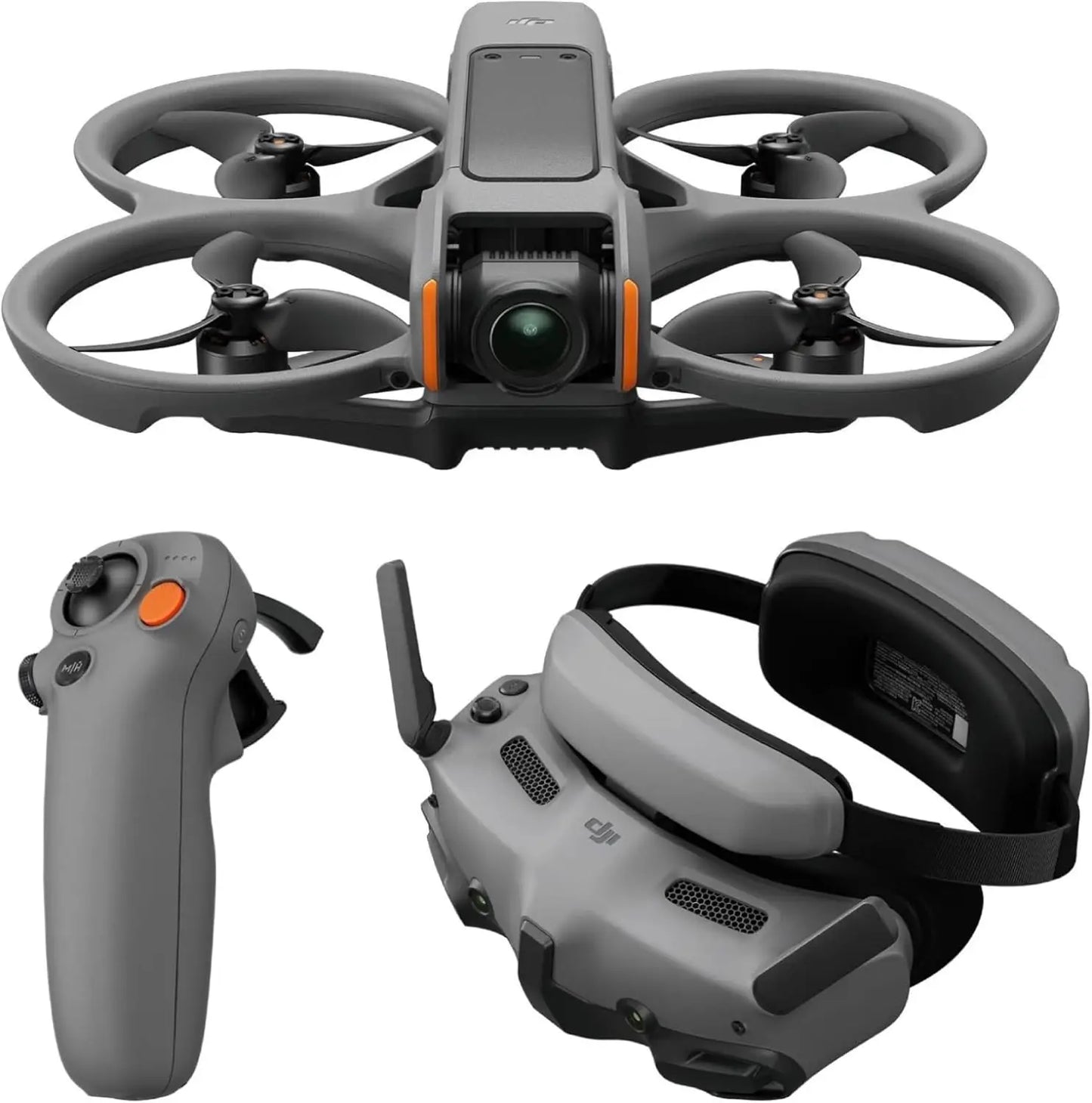 Drones Flip Fly More Combo With RC 2 Screen Remote Controller, Drone With 4K UHD Camera for Adults, Palm Takeoff, Auto Return, Intelligent Flight, 3 Batteries for 93-Min Flight Time
