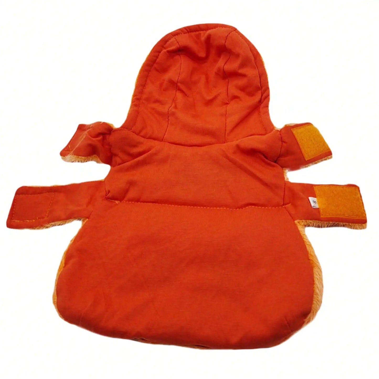 Halloween Pumpkin Costumes For Dogs, Pet Cosplay Clothes Warm Fleece Hoodie