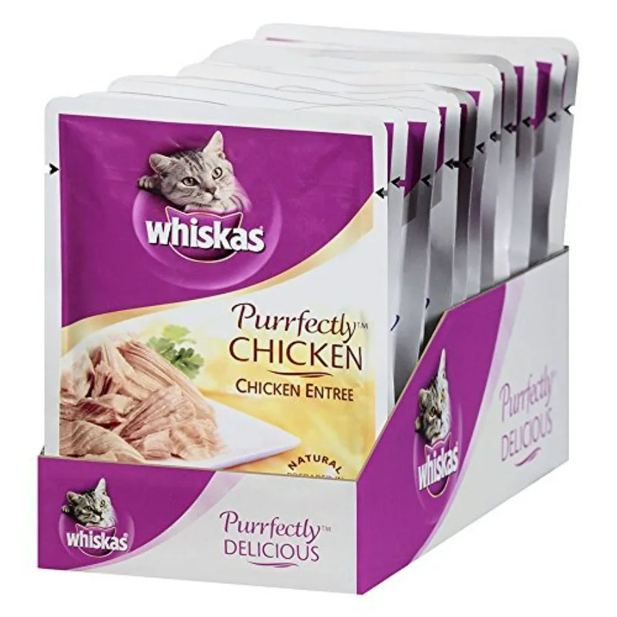 Purrfectly Wet Cat Food Entree Flavor 3 oz