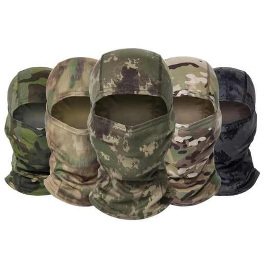 Camouflage Balaclava Hat Cycling Full Face Mask Outdoor Sports Hunting Hiking Ski Mask motorcycle Helmet Inner Cap Outdoor mask