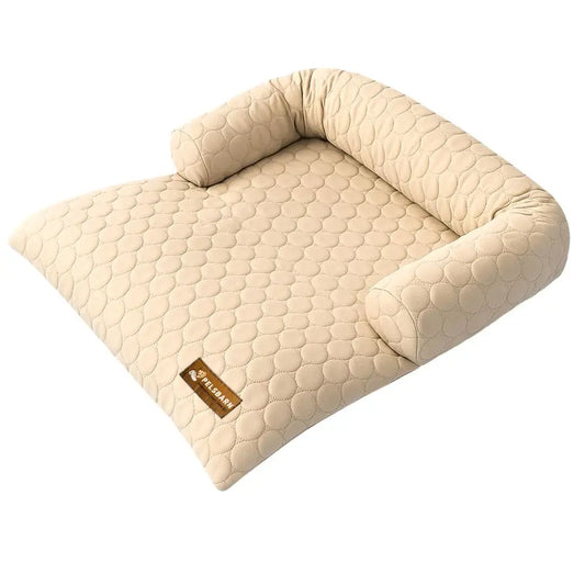 Cooling Dog Bed Ice Silk Summer Comfort, Self Cooling, Non-Slip Dog Cover, Durable & Washable, Bed for Extra Large Dogs