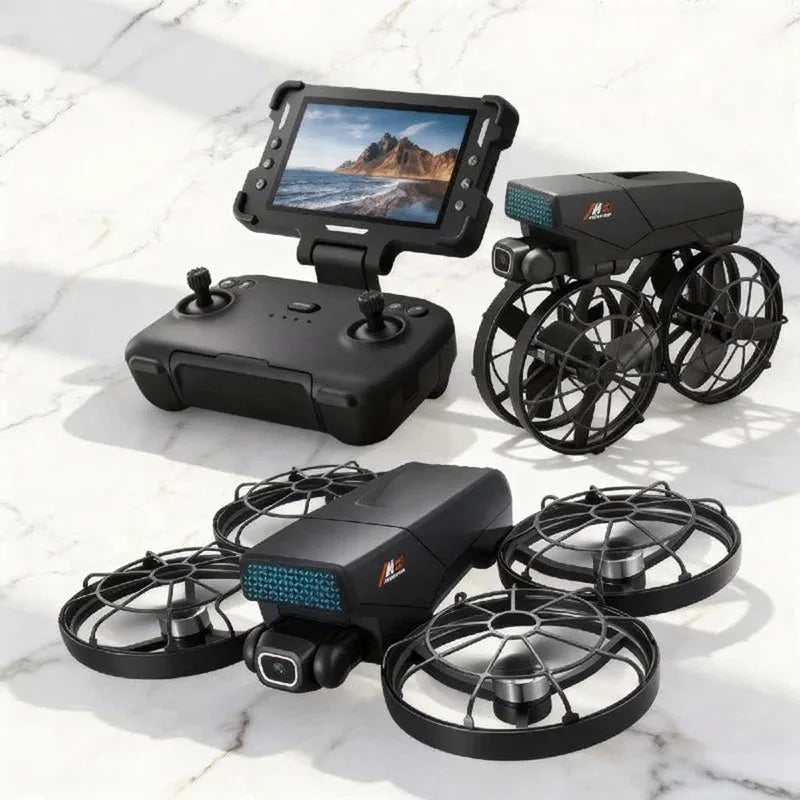 Brushless Drone Professional with Screen Remote Control Aerial Photography Foldable Quadcopter Camera RC Airplane Toy Kids Gifts