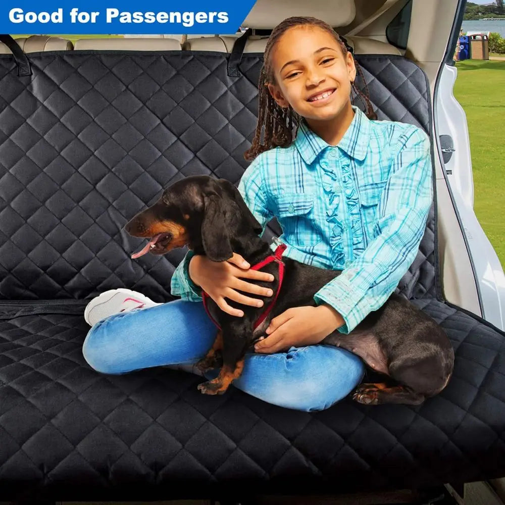 Car Seat Cover Protector - Waterproof, Heavy-Duty, Nonslip Pet Car Seat Cover for Dogs, Universal Size for Cars, Trucks & SUVs