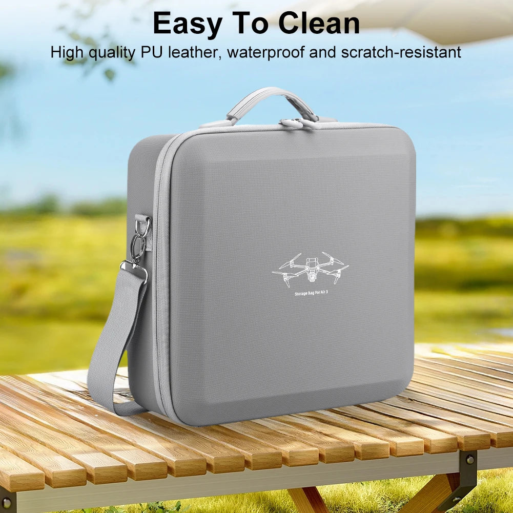 Storage Bag with Shoulder Strap Handheld Carrying Box Portable Shoulder Bag for Air 3/Air 3S Drone Accessories