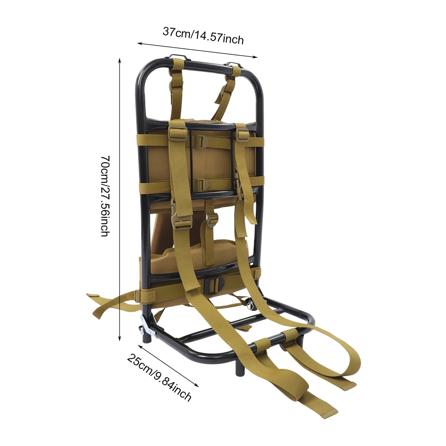 Backpack Frame Excellent Load Capacity Hiking/Hunting Backpack Frame Ergonomic Outdoor Load-bearing Frame for Hiking and Camping To Store and Secure Luggage and Backpacks