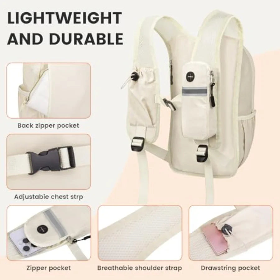 Small Hiking Backpack - Lightweight Packable Foldable Backpack for Travel, Camping, Outdoor Commute, Compact Rucksack for Women