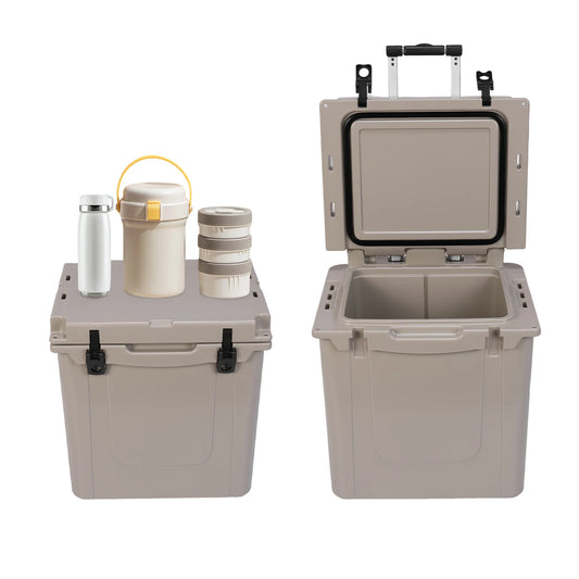 5L Insulated Heavy Duty Insulated Cooler Box with Portable Handles/Leak-Proof Tight Latches for The Beach Camping Picnics & More