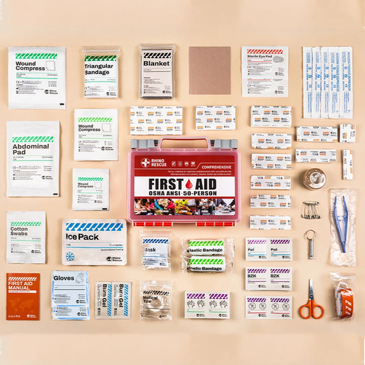 Full-Featured First Aid Kit, Home and Office Emergency Medical Supplies, Suitable for School, Car, Outdoors, Travel