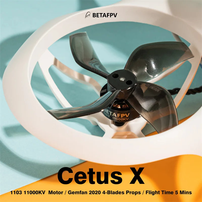 Cetus X FPV Kit Brushless FPV Quadcopter ELRS 2.4G / Frsky FC Indoor Racing Airplane