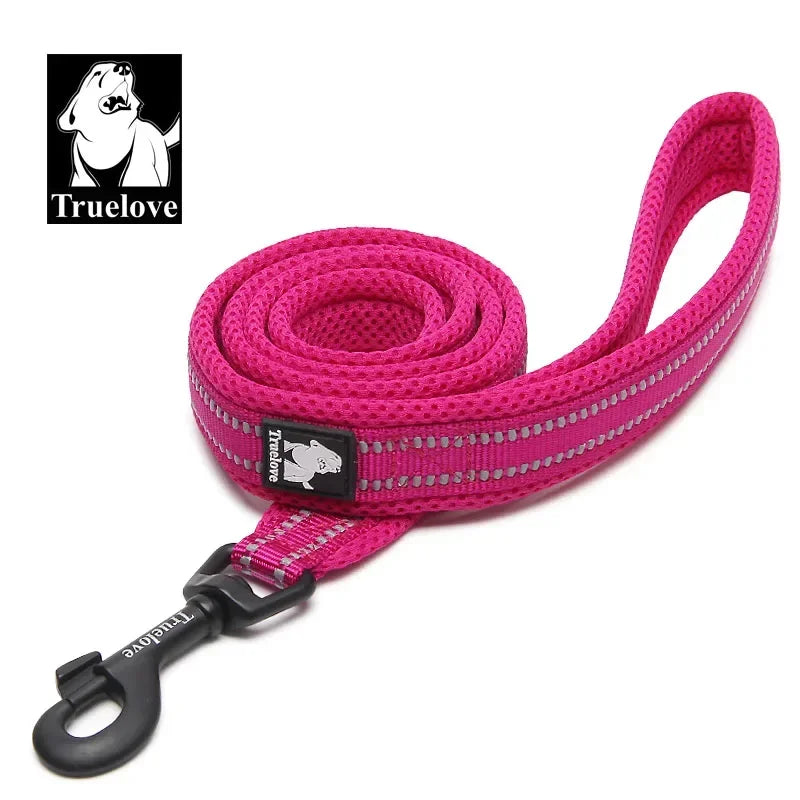 Soft Pet Leash Reflective Nylon Mesh Padded Puppy Large Dog or Cat Walking Training 11 Color 200cm