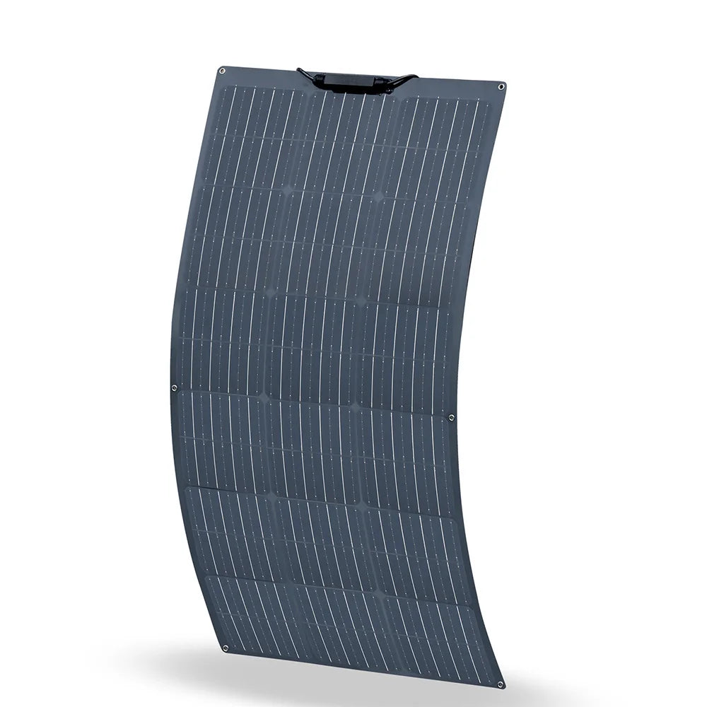 200W Solar Panels 100W Solar Panel 12V Solar Panel Kit 300W Flexible Solar Battery for RV Boat Cabin Tent Car Trailer Battery