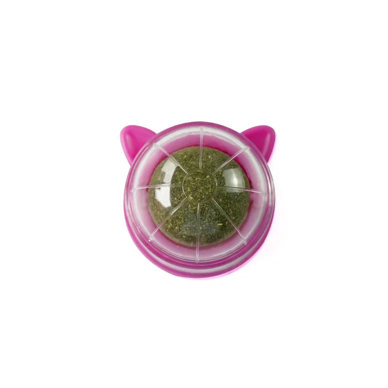 Cats Catnip Cat Toy Natural Ball Removal Cat Grass Treats to Improve Digestion Wall Sticker Scratch Itchy Treat Healthy Supplies