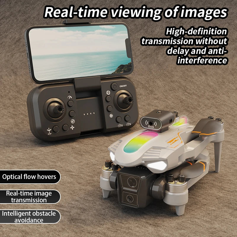 2026 B11 Pro WiFi FPV Drone - Dual 4K/1080P Camera, Wide-Angle HD, Altitude Hold, Foldable Quadcopter RC Helicopter Toy