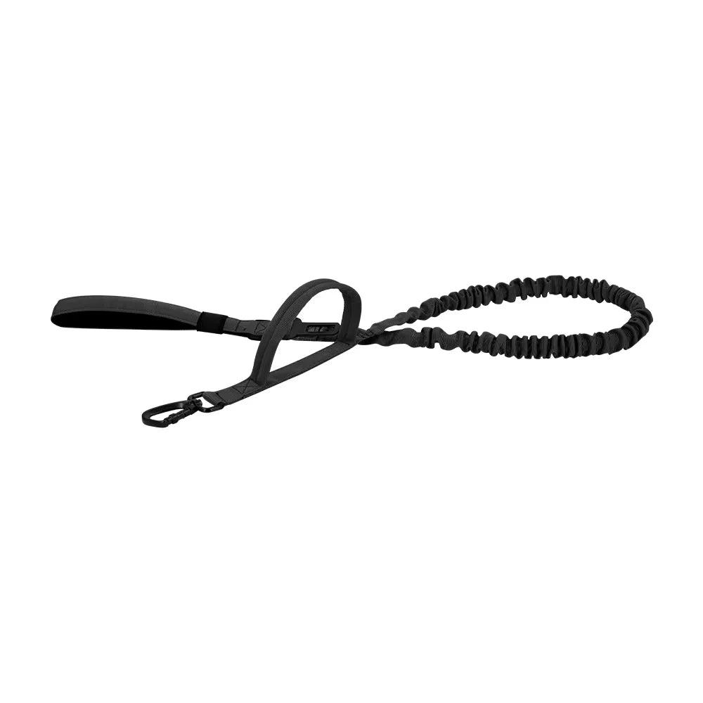 Military Adjustable Dog Leash Quick Release Elastic Rope With 2 Control Handles For Medium and Small Dogs Accessories