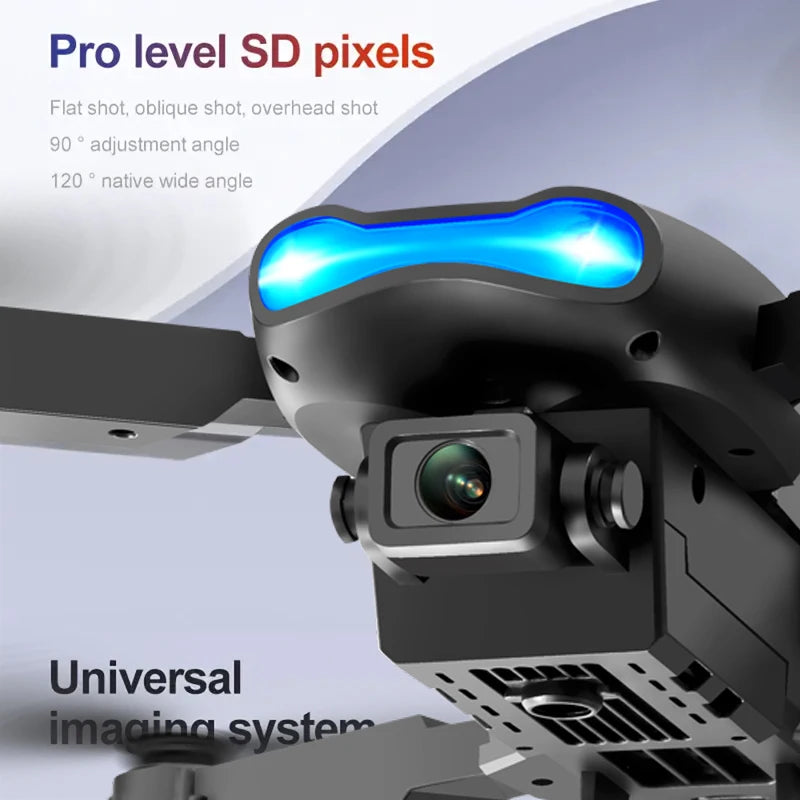Dual Camera FPV Drone Optical Flow Hover Foldable RC Quadcopter APP Path Flight Beginner Drone Toy