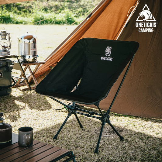 Ultralight Camping Chairs 150KG Capacity Portable Beach Folding Chairs for Outdoor Fishing, Travel, Trekking, BBQ Parties, Gardening Indoor Use