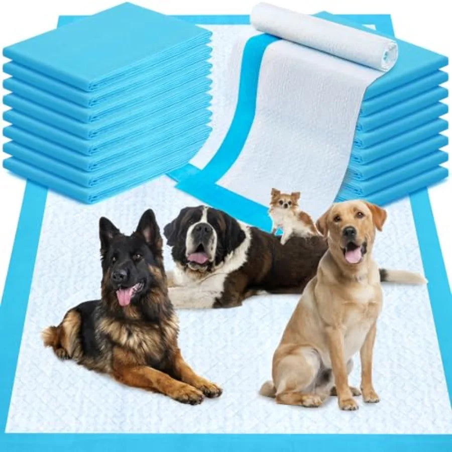 Pee Pads for Dogs 36"x48" Count Puppy Pads Extra Large Disposable Thicken Pet Training Pads for Cats Doggie Rabbits