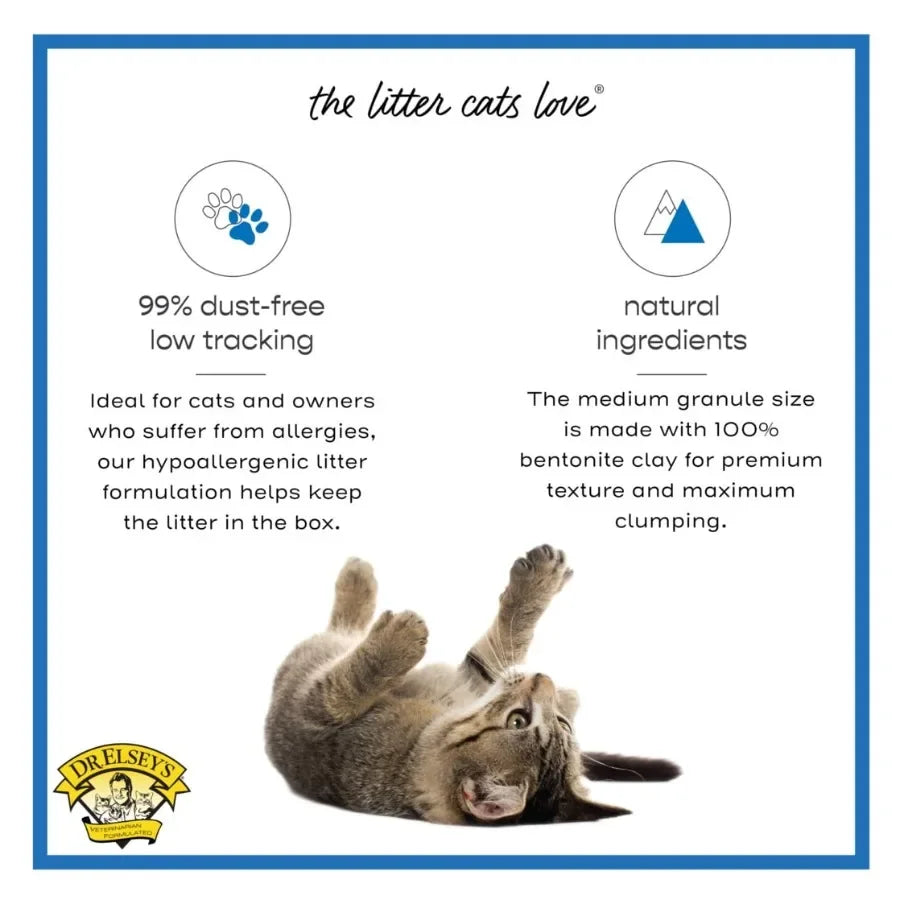 Premium Ultra Unscented Clumping Clay Cat Litter 35 lb. Bag