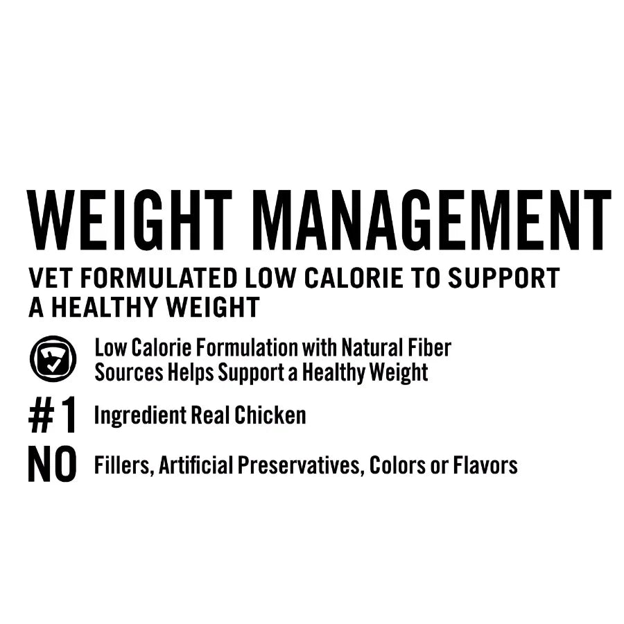 Pro+ Weight Management Chicken and Oatmeal Recipe Dry Dog Food, 8 lbs