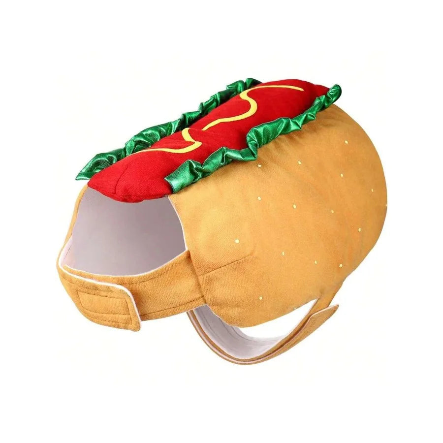 【New style】Funny Hot Dog Design Pet Costumes - Halloween Pet Apparel Warm Hoodie For Dogs And Cats, Pet Cosplay Outfit Uniform